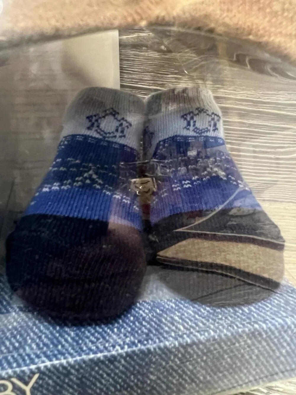 Baby Essentials Pack Of 4 Western Cowboy Boots Theme Socks Cute Gift 0-6 New